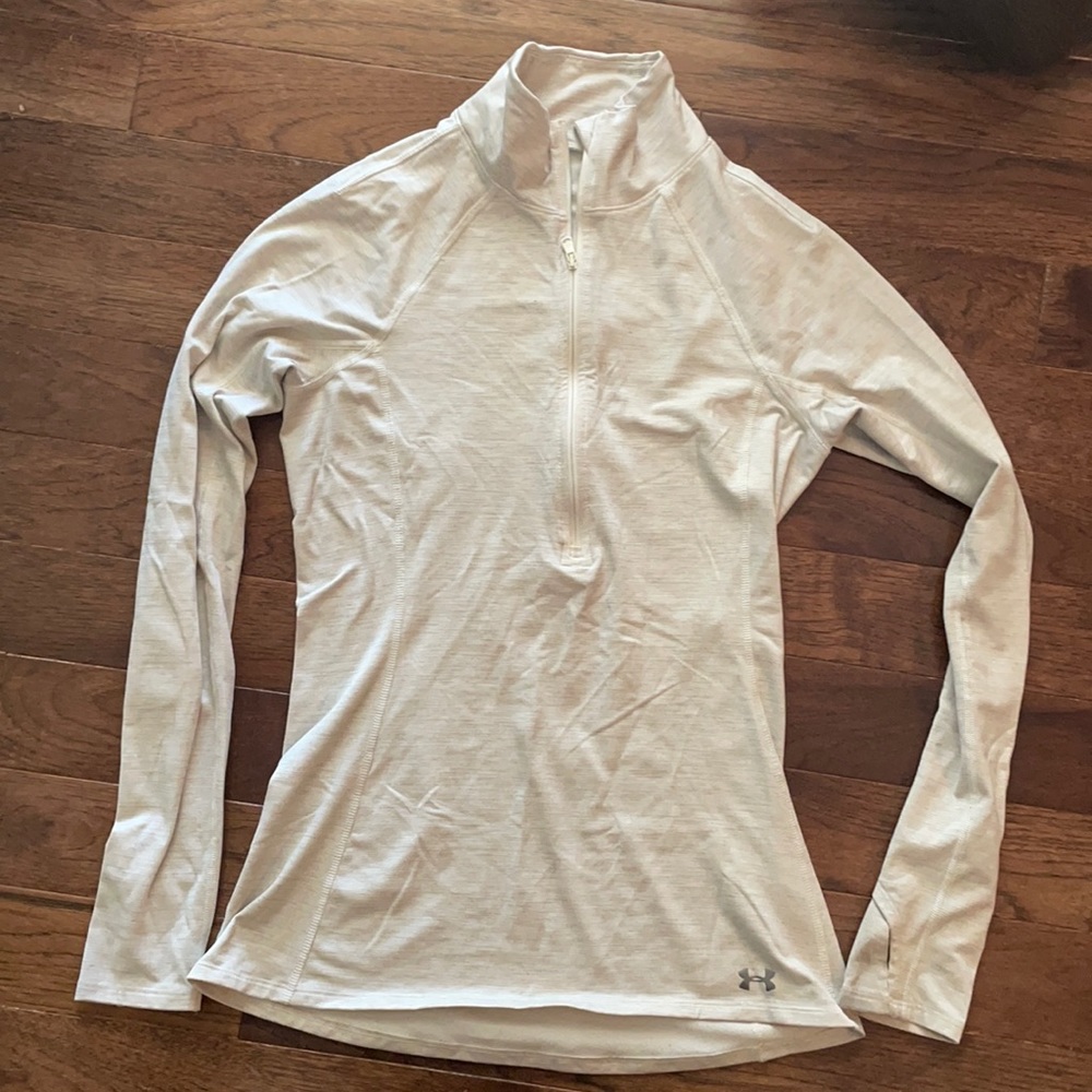 Under Armour half zip fleece lined top